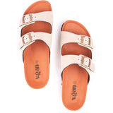 Mango Footbed Sandals