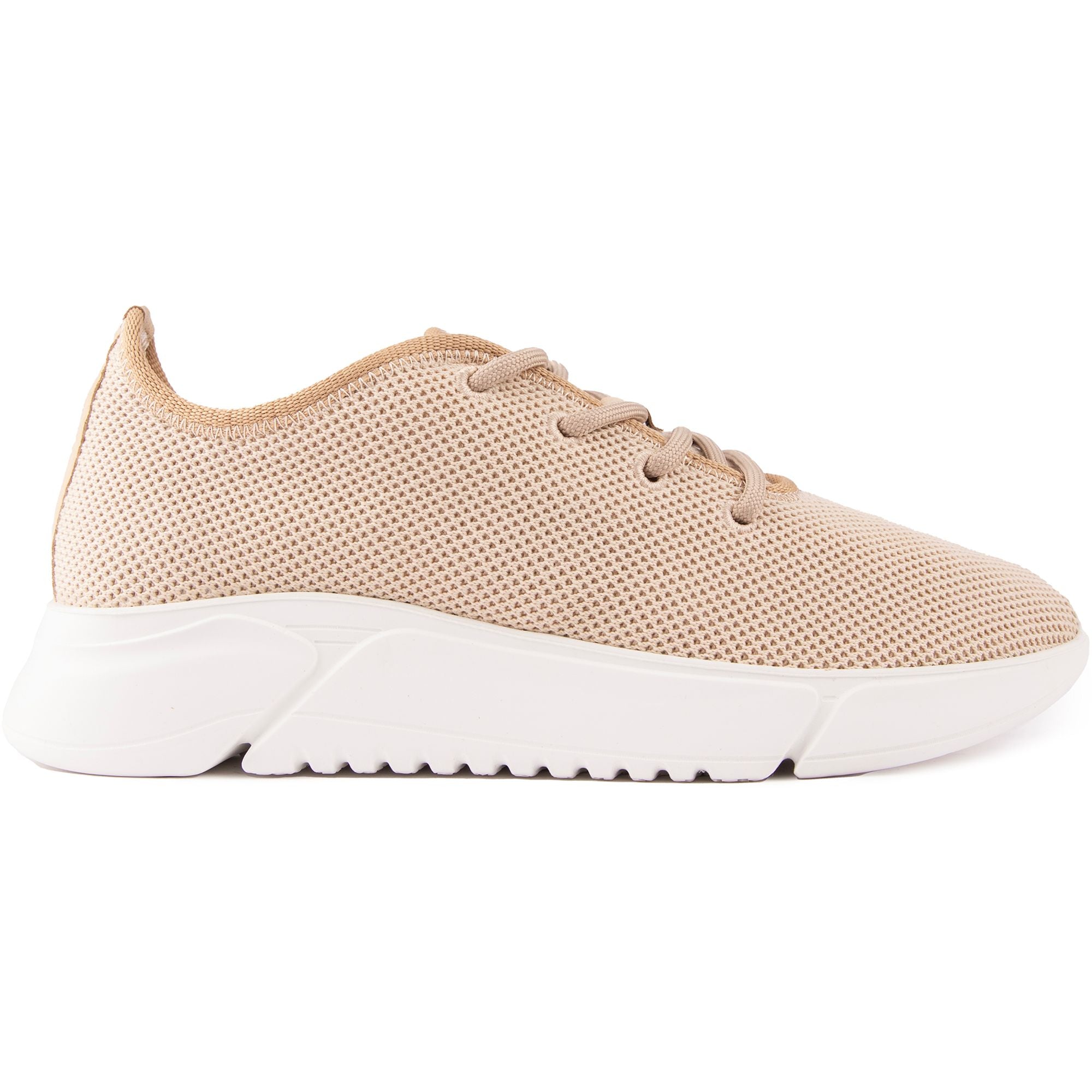 Mens Vegan Rumex Runner Trainers in Natural | V.GAN
