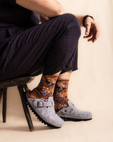 Taro Recycled Felt Footbed Slippers