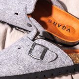 Taro Recycled Felt Footbed Slippers
