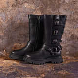 Cosmic Biker Boots