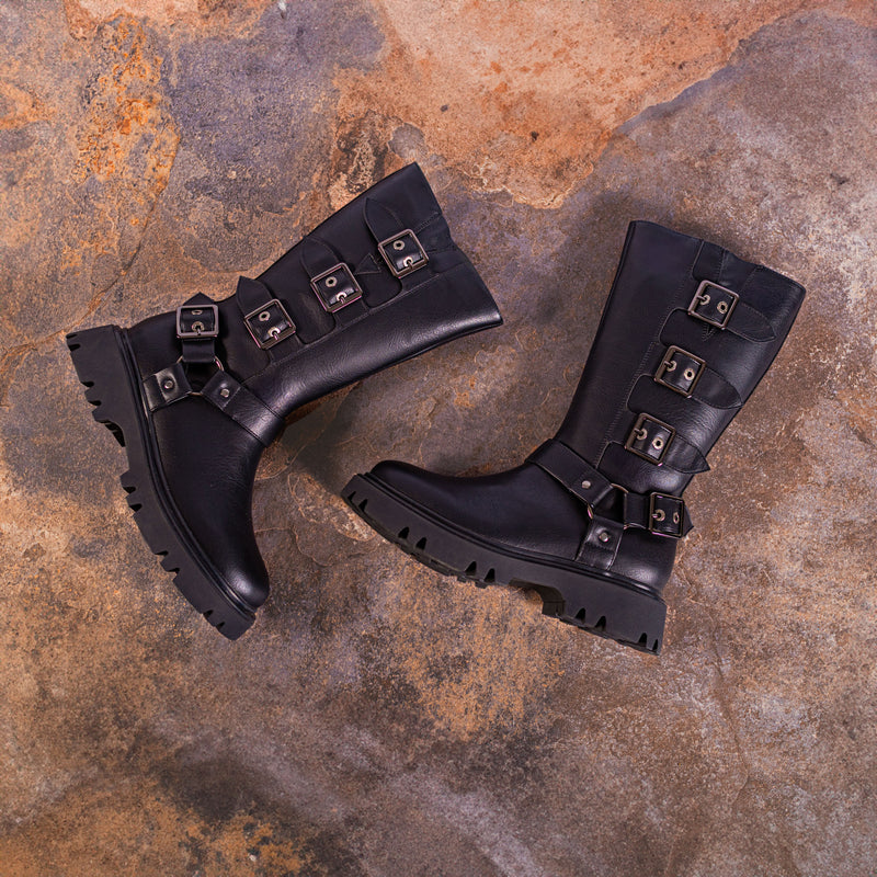 Cosmic Biker Boots