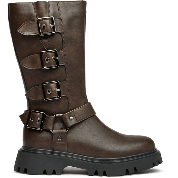 Cosmic Biker Boots