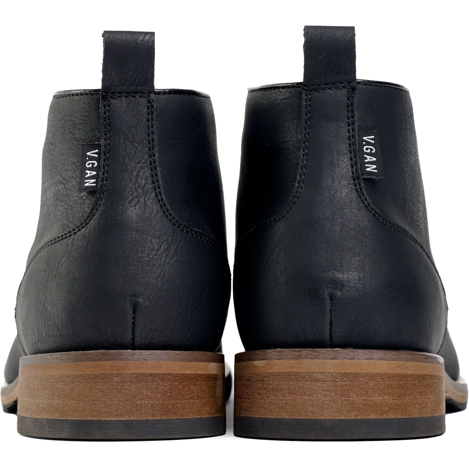 Mens Vegan Goji 2 Chukka Boots in Black | V.GAN
