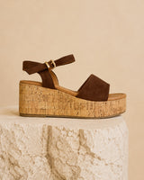 Gotu Cork Wedge Sandals