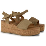 Gotu Cork Wedge Sandals