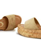 Gotu Cork Wedge Sandals