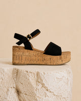 Gotu Cork Wedge Sandals