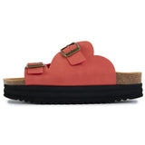 Heart Footbed Sandals