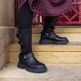 Cosmic Biker Boots