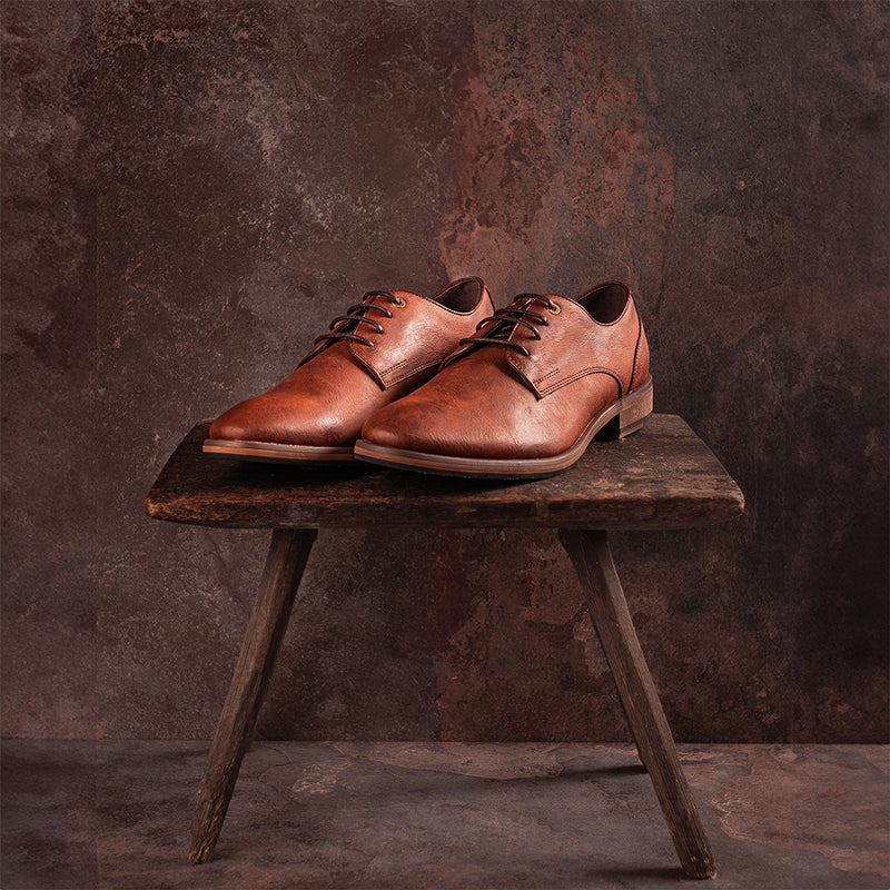 Oatmeal 2 Derby Shoes