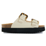 Plum Tortoiseshell Comfort Footbed Sandals