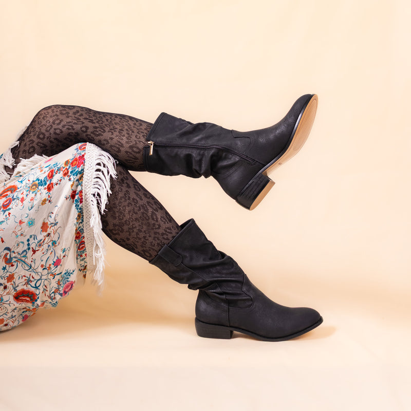 Prune Western Boots