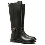 Tangerine Knee High Boots