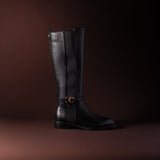 Tangerine Knee High Boots