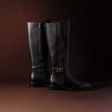 Tangerine Knee High Boots