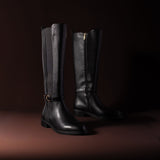 Tangerine Knee High Boots