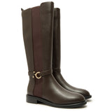 Tangerine Knee High Boots