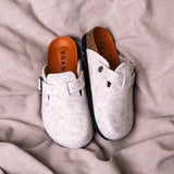 Taro Recycled Felt Footbed Shoes