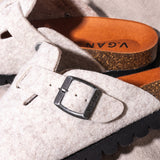 Taro Recycled Felt Footbed Sandals