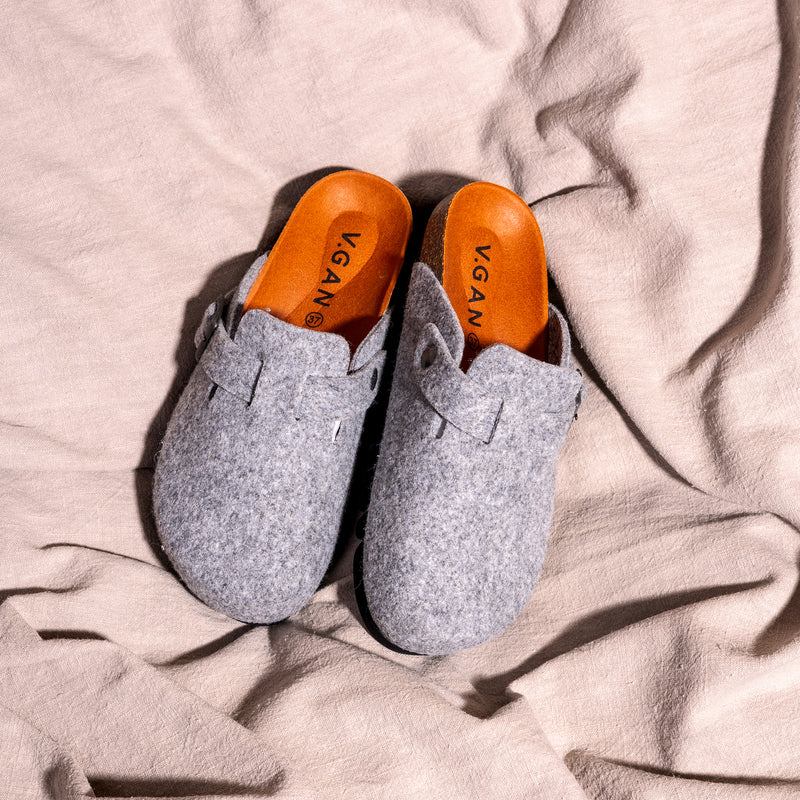 Taro Recycled Felt Footbed Shoes