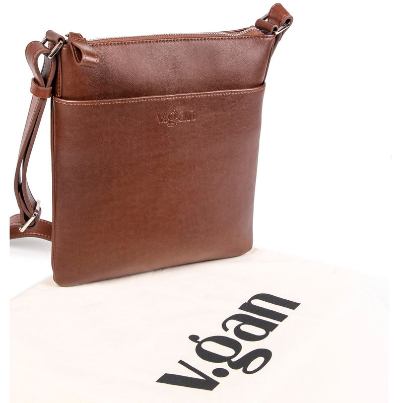 Top Zip Cross Body Bag