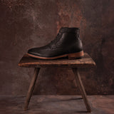 Wheat 2 Brogue Boots