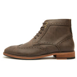 Wheat 2 Brogue Boots