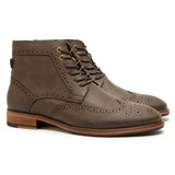 Wheat 2 Brogue Boots