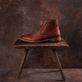 Wheat 2 Brogue Boots