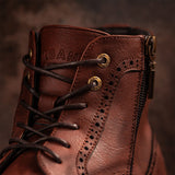 Wheat 2 Brogue Boots